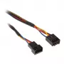 Wewnętrzny kabel zasilający Aqua-Computer 53163, 0,5 m, złącze męskie na żeńskie