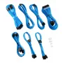 Zestaw kabli zasilających CableMod C-Series PRO ModMesh RM Czarny Label Hellblau CM-PCSR-16P3KIT-NKLB-R do zasilacza PC