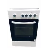 Kuchenka gazowa MPM MPM-54-KGF-21, płyta 4-palnikowa, 60 cm, gaz, biały, klasa energetyczna A
