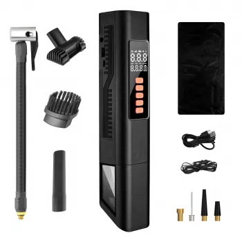 Odkurzacz samochodowy Extralink z kompresorem 2-w-1 12V USB
