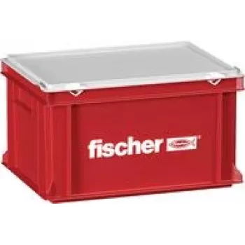 Skrzynka transportowa FISCHER 091425 — 400 x 300 x 237 mm, pojemnik do przechowywania/transportu z tworzywa sztucznego