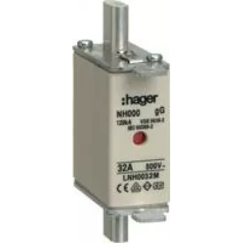 Hager LNH0032M. Szerokość: 21 mm, Wysokość: 79 mm (LNH0032M)