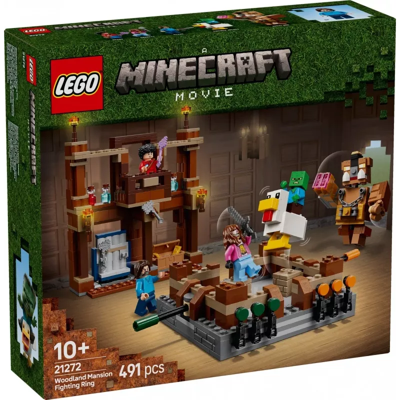 LEGO MINECRAFT 21272 Woodland Mansion Fighting Ring