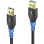 Kabel USB PureLink FI-U310-020 2m USB 3.2 Gen 1 Czarny Niebieski