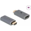 DeLOCK 64324 emulator EDID HDMI 8K, antracyt