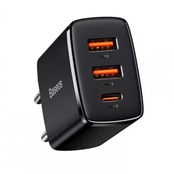 Baseus 30W USB Charger QC PD3.0 Type C PD Szybkie ładowanie telefonu dla iPhone 17 16 15 14 13 12 Pro Max Xiaomi Samsung