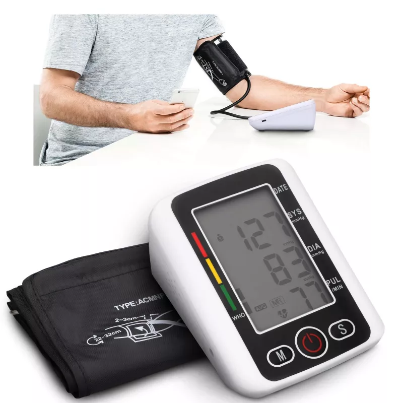 Extralink Smart Life K-69 Ciśnieniomierz, Czarny