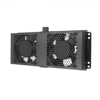 Wentylator chłodzący Extralink 2 FANS ROOF COOLING UNIT 220V AC Czarny Metal