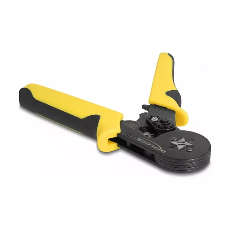 Zaciskarka DeLOCK 90558 czarno-żółta