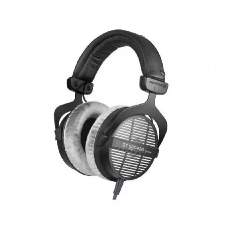 Słuchawki studyjne Beyerdynamic DT 990 PRO 250 Ω — zamknięte, nauszne, przewodowe, kabel 3 m, 96 dB, 5–35 kHz