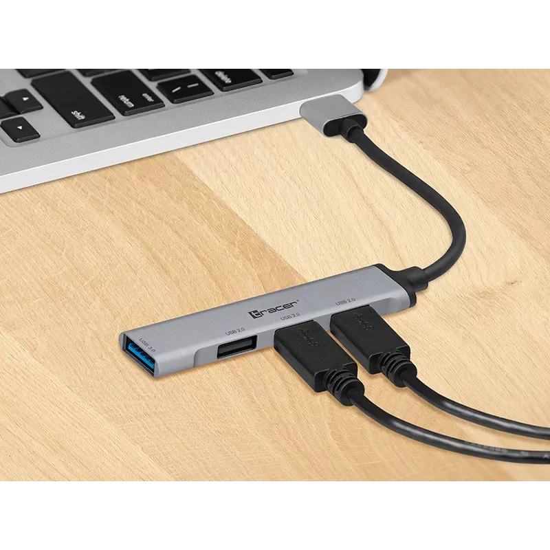 Hub USB Tracer 3.0, H41, 4 Porty