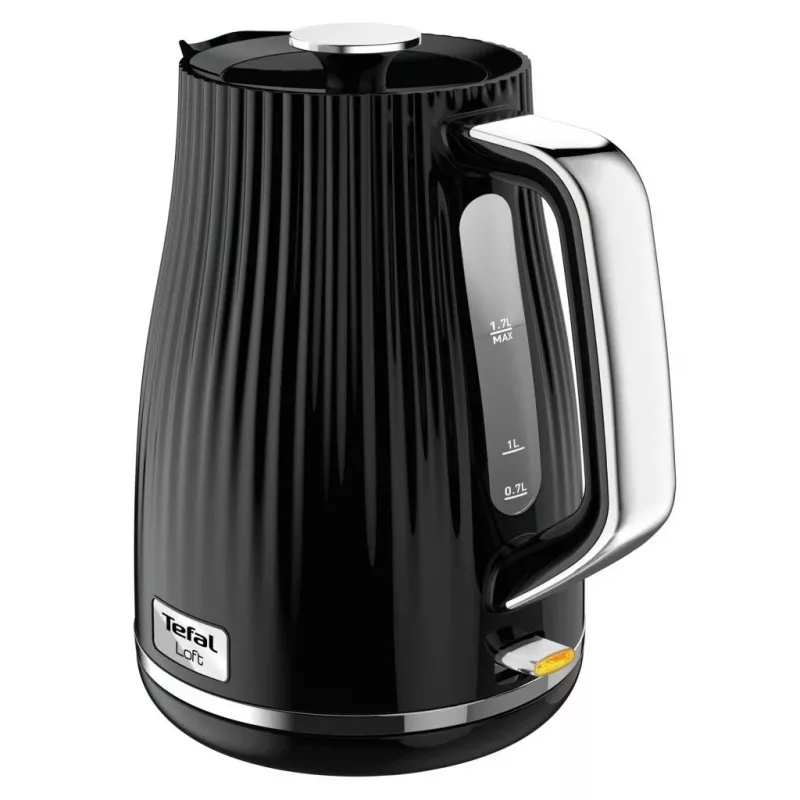 Czajnik elektryczny Tefal KO2508 1.7 L 2400 W, czarny, ukryty element grzewczy