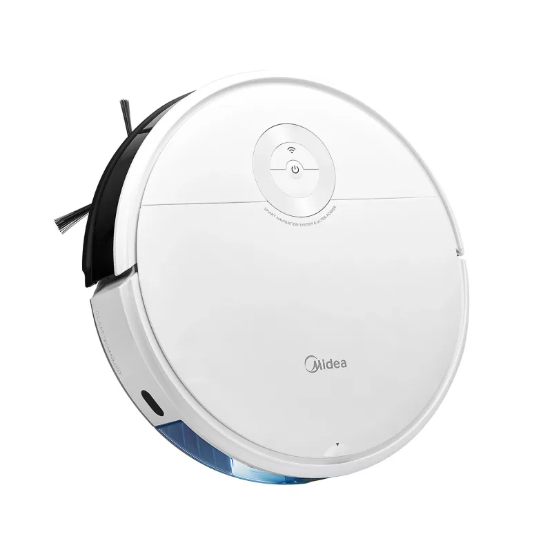 Midea | I5C | Robot odkurzający | Na mokro i sucho | Czas pracy (maks.) 120 min | Litowo-jonowy | 2600 mAh | Pojemność pojemnika na kurz L | 4000 Pa | Biały | Gwarancja baterii (miesiące)