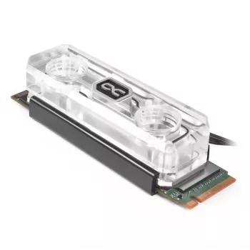 Alphacool HDX Apex M.2 2280 SSD Water Cooler, Acrylic aRGB