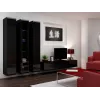 Cama stojak TV VIGO '180' 30/180/40 czarny/czarny połysk