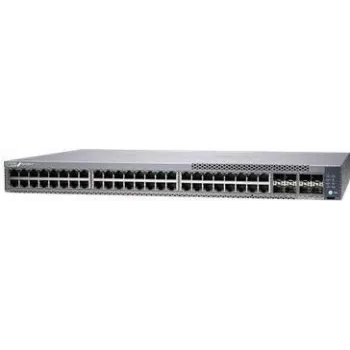 Juniper EX4100-F 48-Port 10/100/1000BaseT PoE+, 4x 10G SFP+ Uplink ports, 4x 10G SFP+ Stacking ports (optyka sprzedawana osobno) z StandardSW. Zgodny z TAA. (EX4100-F-48P)