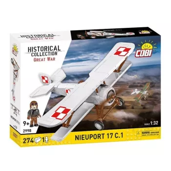 Cobi Zestaw klocków Nieuport 17 C.1 274 elementy model do składania