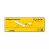DeLOCK Prezenter USB Laser biały bezprzewodowy nano odbiornik USB RF