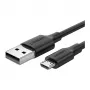 Ugreen 60137 kabel USB USB 2.0 1.5 m USB A Micro-USB A czarny