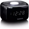 Lenco CR-12BK Radio Uhr Digital Czarny (CR-12)