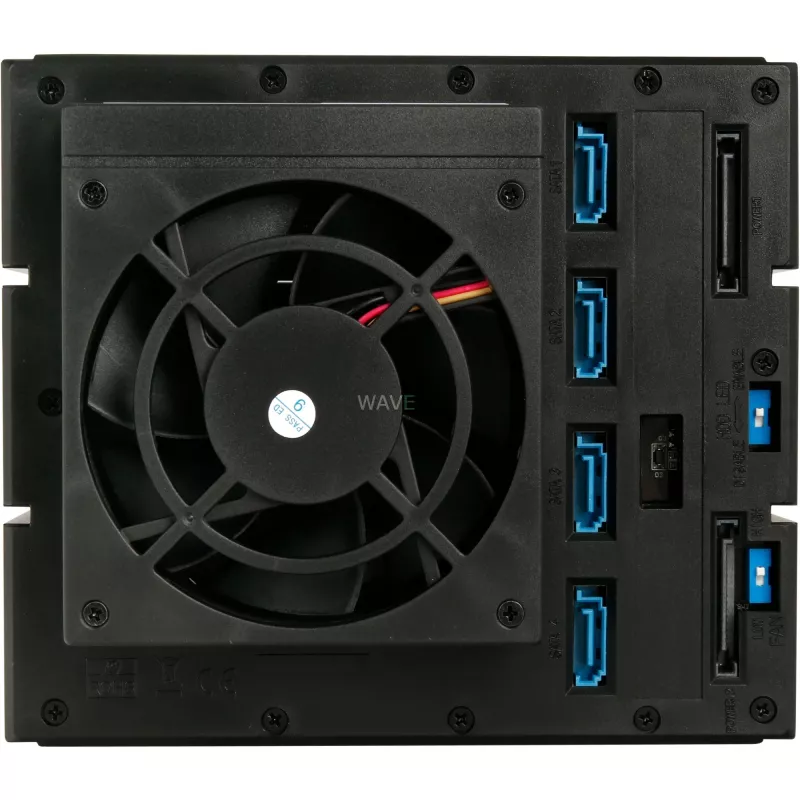 SilverStone SST-FS304-12G zewnętrzna obudowa na 3,5-calowe dyski, 4-kieszeniowa - czarna
