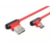 Kabel USB NATEC NKA-1201 USB 2.0 1m USB A USB C Czarny Czerwony