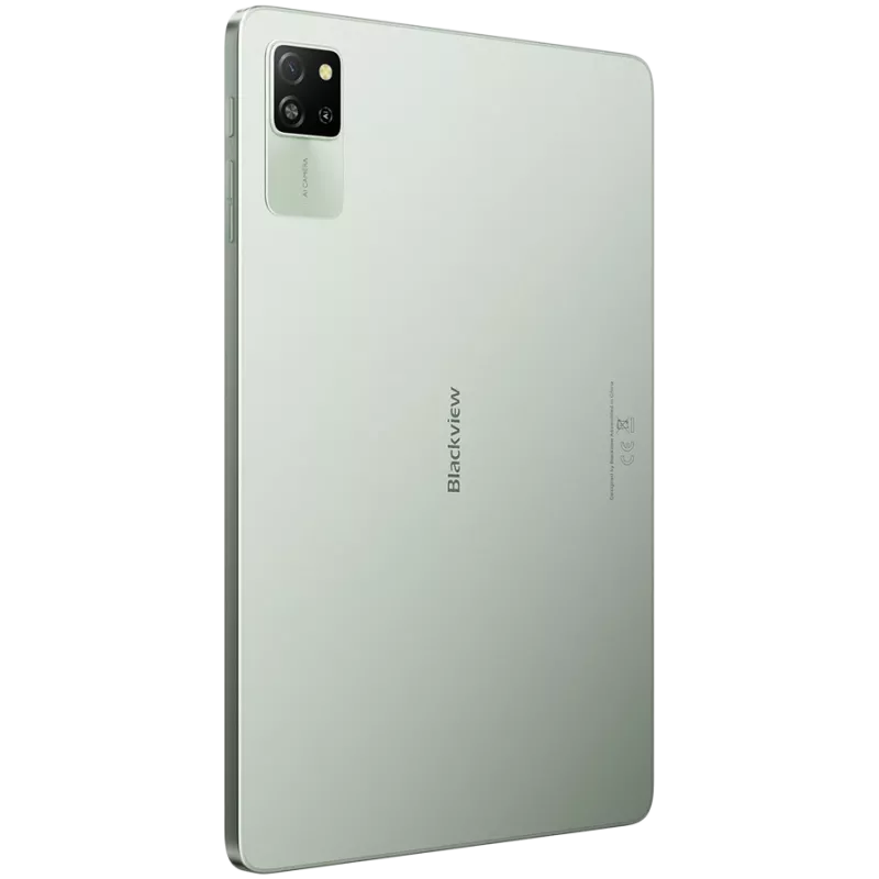 Blackview Tab 60 WiFi 4GB/128GB, 10,1-calowy HD IPS 800x1340, ośmiordzeniowy 1,8 GHz, aparat 5 MP przedni/8 MP tylny, bateria 5100 mAh, USB typu C, Android 14, zielony