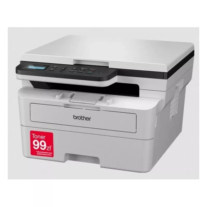 Wielofunkcyjna drukarka laserowa Brother DCP-B7600D — monochromatyczna, 34 str./min, duplex, 256 MB, USB 2.0, A4