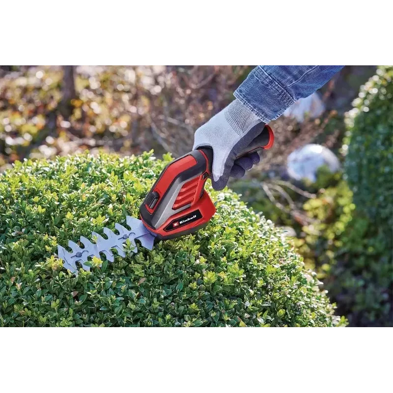 Bezprzewodowe nożyce do trawy Einhell GC-CG 3,6/70 Li WT 11 cm 3,6 V litowo-jonowe czarno-niebieskie