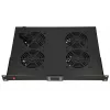 Panel wentylatorowy Extralink 19 cali 4 wentylatory z termostatem