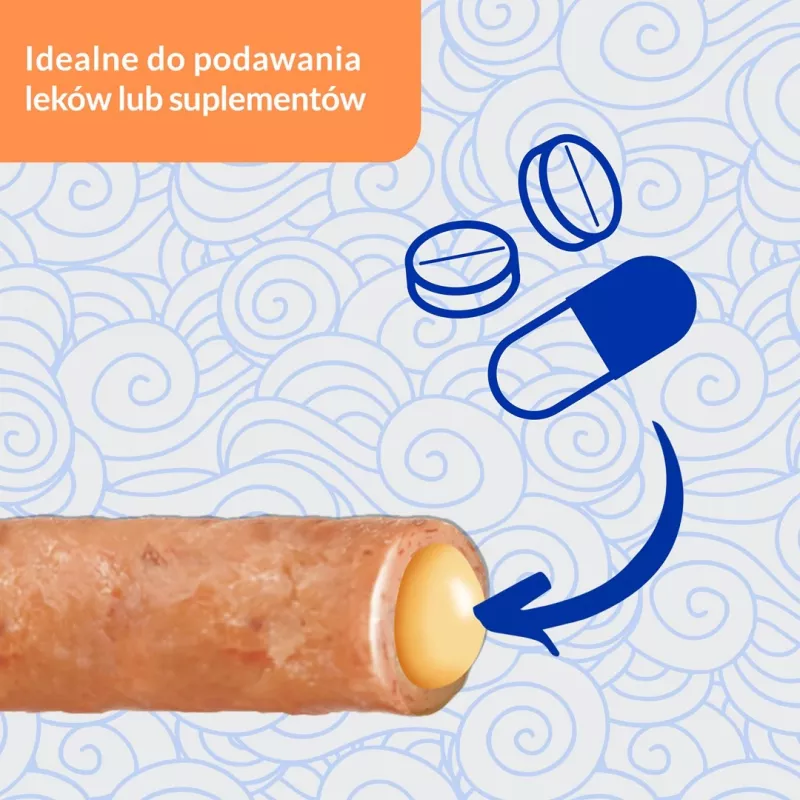 INABA Churu Rolls Przepis z kurczakiem owijane Przepis z tuńczykiem - przysmaki dla kota - 4x10 g