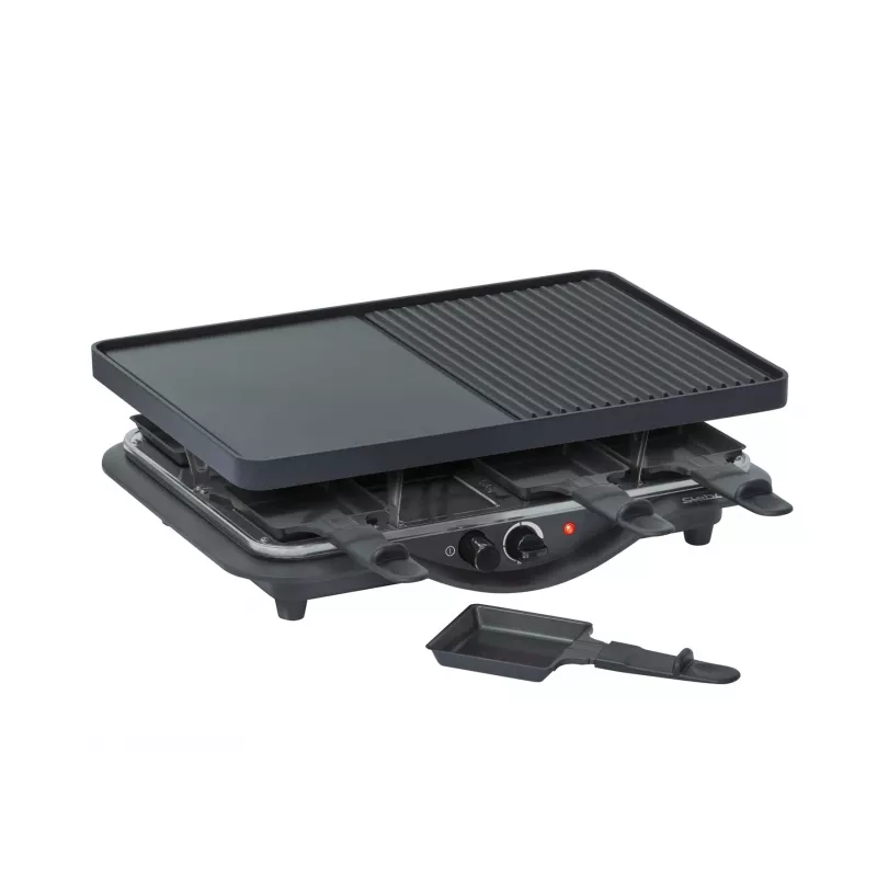 Grill do Raclette Steba RC 28 8 osób 1400 W Czarny Chrom