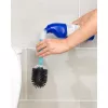 Szczotka toaletowa Beldray LA033996UFFEU7 Antibac szara, antybakteryjna szczotka do czyszczenia toalety