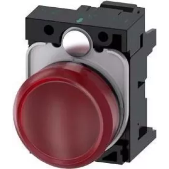 Wskaźnik alarmowy Siemens 3SU1106-6AA20-3AA0 czerwony