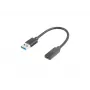 Kabel USB Lanberg AD-UC-UA-03 USB 3.2 Gen 1 0,15 m