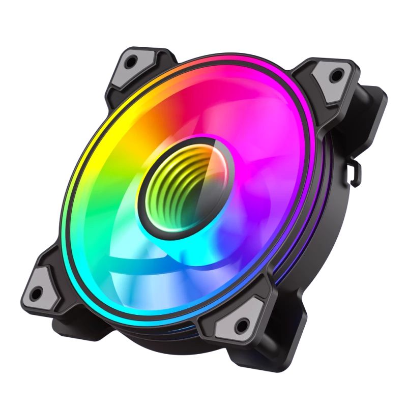 Gamemax | Wentylator obudowy | DUAL RING INFINITY | Czarny