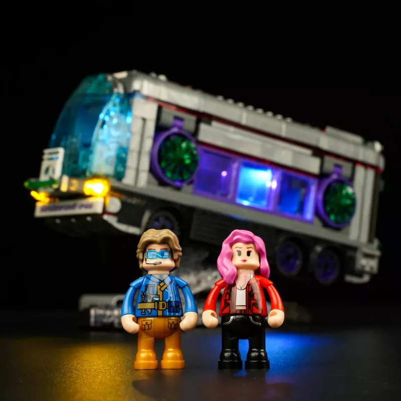 Cyberpunk Neoncity - Future Bus, klocki konstrukcyjne