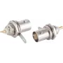 Adapter BNC Video Audio ShiverPeaks 98808-2 montaż centralny 4 mm panel przedni