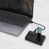 Qoltec 50310 Stacja dokująca do dysków 2x SSD M.2 SATA NGFF USB Type C