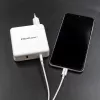 Qoltec GaN Charger FAST 108W | 5-20V | 3-4.7A | USB C | Biały