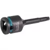 Makita Impact Black 1/2 Torx Steckschlüsseleinsatz T40 - 78mm - Chrom-Molybdän - E-19819