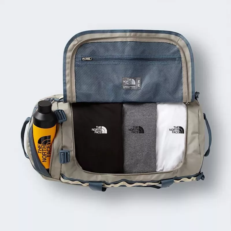 Torba podróżna The North Face Base Camp Duffel M - stone slab/granite szary