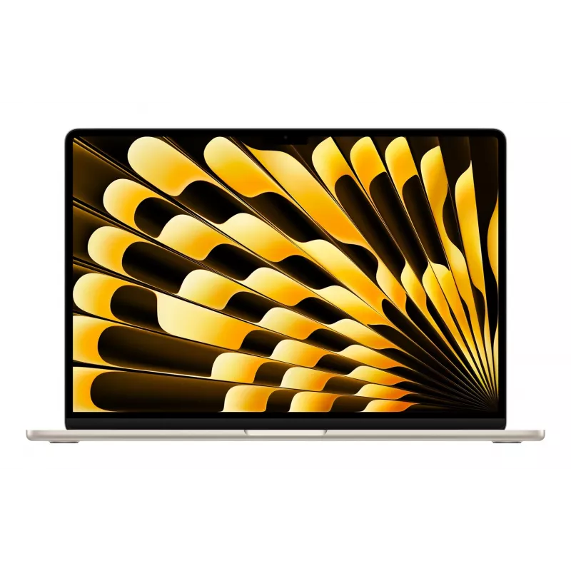 Apple MacBook Air Apple M4 Laptop 38,9 cm (15,3 inch) 16 GB 512 GB SSD Wi-Fi 6E (802.11ax) macOS Sequoia Beżowy