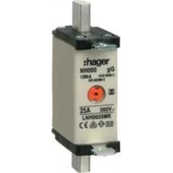 Hager LNH0025MK. Szerokość: 21 mm, Wysokość: 79 mm (LNH0025MK)