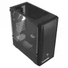 Obudowa PC SAVIO Noctis Flow — Cube Mini‑ITX/Micro‑ATX/ATX, 3x120mm przód, 1x120mm tył, 2x3.5 cala + 3x2.5 cala zatoki, hartowane szkło