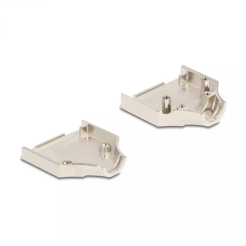 DeLOCK 67133 złącze przewodowe D-Sub 15-pin srebrne żeńskie