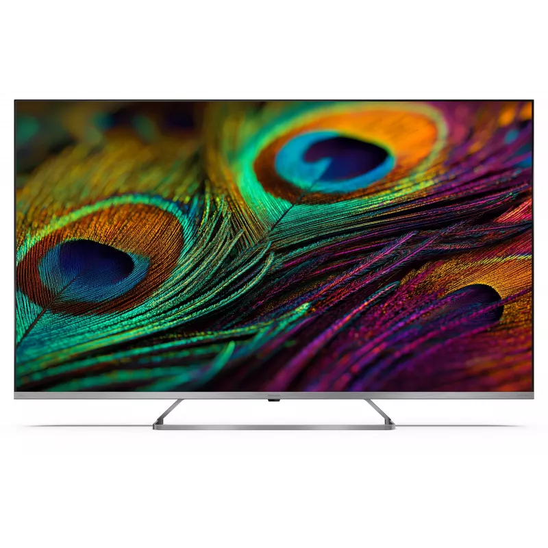 Telewizor Sharp 4K QLED MiniLED | 50JP7265E | 50 cali | Smart TV | Google TV | UHD | Srebrny