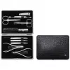 Zestaw do manicure i pedicure ZWILLING 97509-004-0 ze stali nierdzewnej, czarny