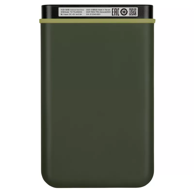 HDD Transcend 1TB 2,5 cala USB 3.2 Gen 1 StoreJet 25M3G