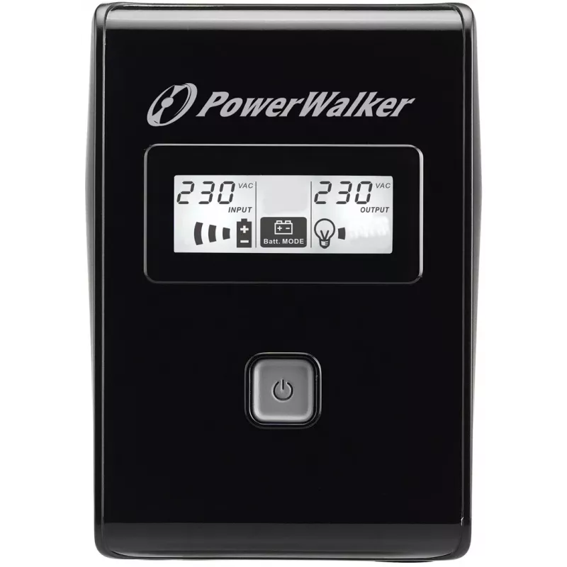 PowerWalker VI 850 LCD zasilacz awaryjny (UPS) Line-Interactive 0.85 kVA 480 W